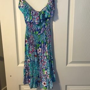 Lilly Pulitzer Strapless Dress